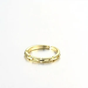 Muxcor Gold Plated Alloy Jewelry Rings for Girls Fine Ajustable Jewelry Rings Fancy Jewellery for Ladies Tarnish Free Rings