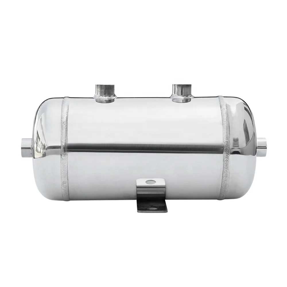 Custom Pressure Vessel  SUS 304 Horizontal 2L air Reservoir tank for Facial Mask Machine 