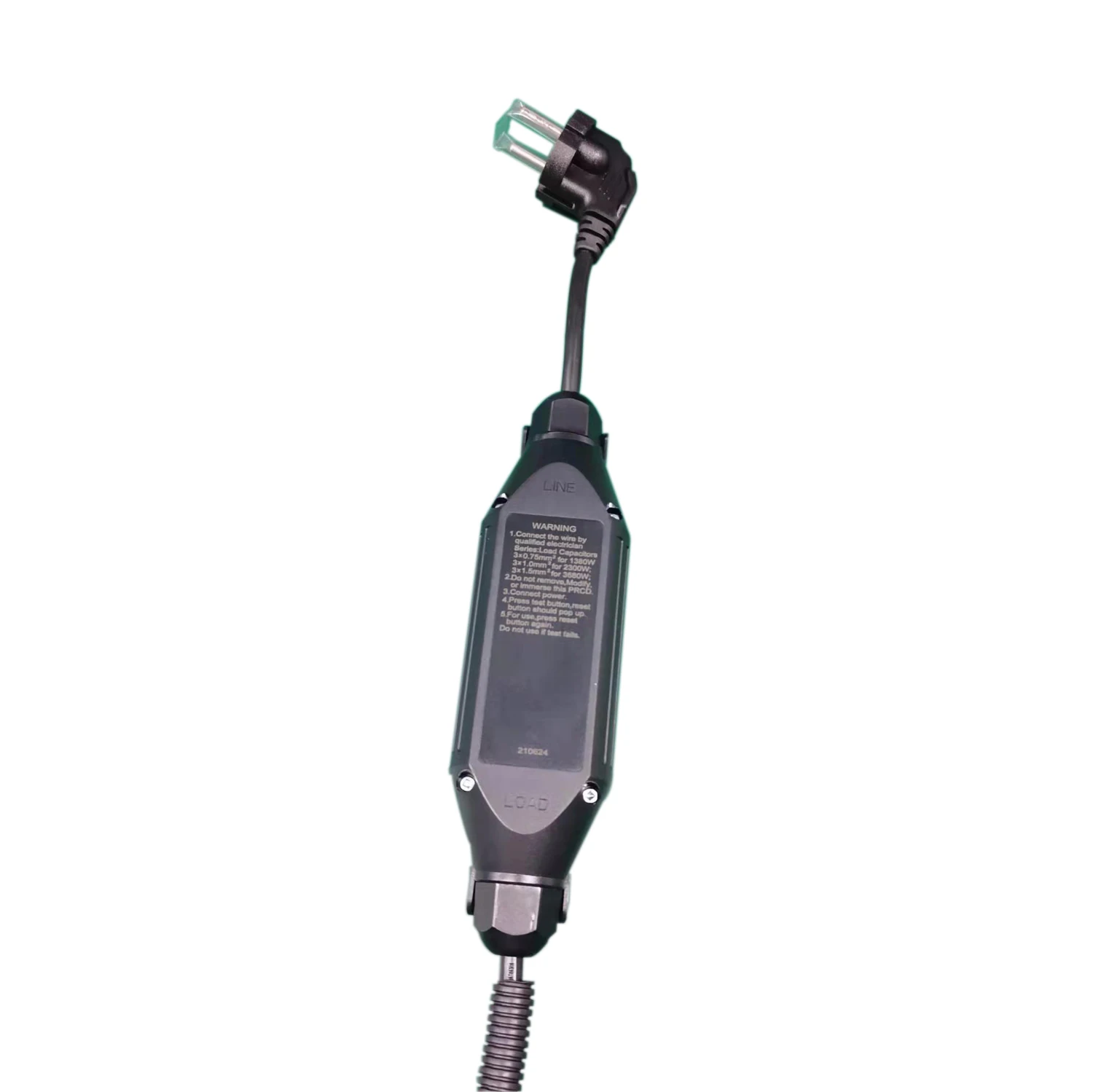 15-30ma in-Line Portable Assembly PRCD 16 Amps 220-250V