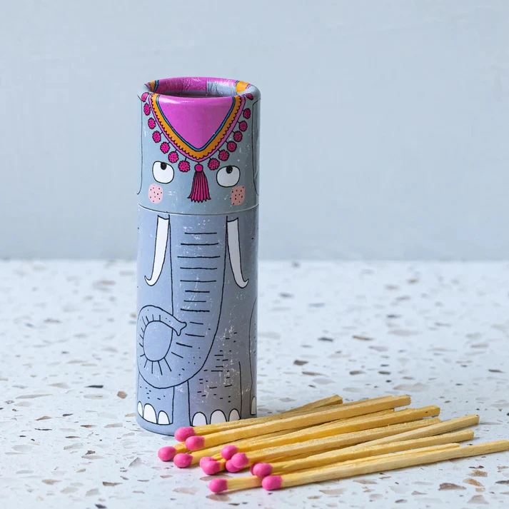 Custom Printed Wooden Colorful Matchstick Match Sticks Box Packaging Tube Book Paper Tube Matches  Box