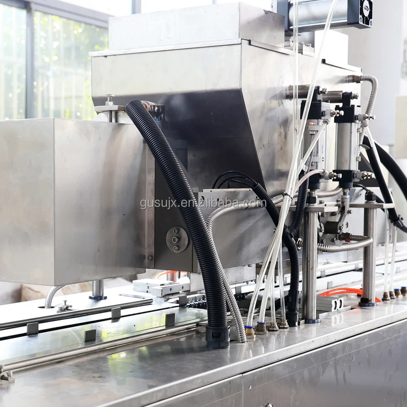 GUSU Automatic Chocolate Production Line Chocolate Making Machine for Filled Chocolate Nuts Chocolate