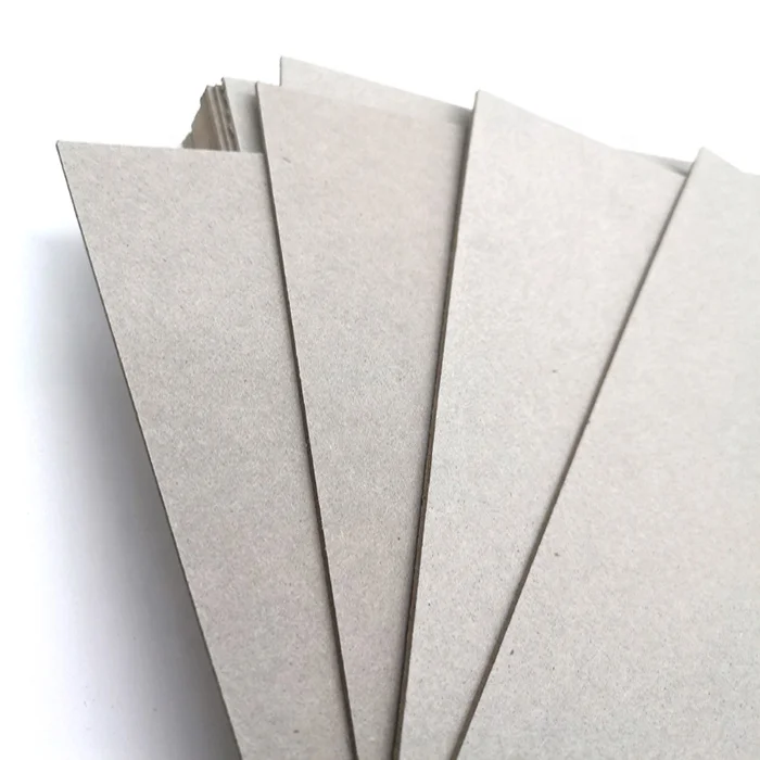 Box Board Paper 1mm Thick Paper Grey Board 600gsm