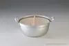 Casserole avec couvercle en bois 21.5cm
