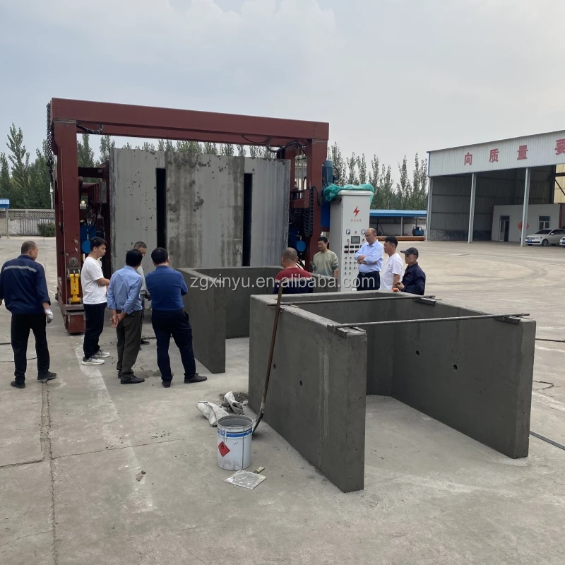 Auto Mobile Manhole Making Machine - Precast Concrete Pipes