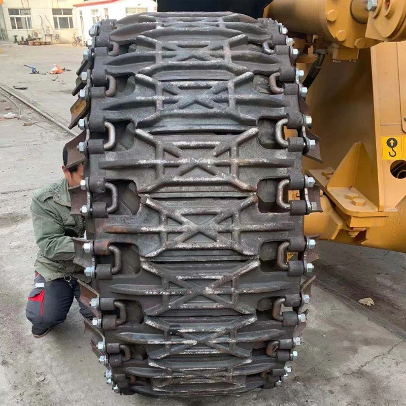 Armor Crawler Protection Chain for Front End Loaders