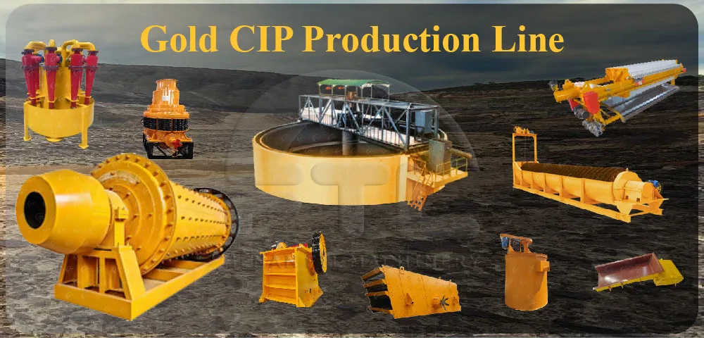 CIP CIL Gold Processing Plant Complete Set Gold Plant Mining Separation ...