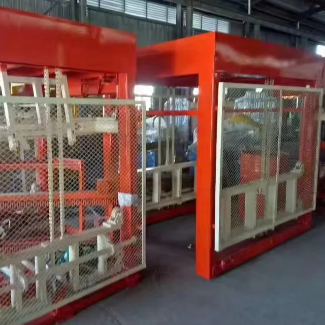 ПЛК-Контроль Цементного бетонного кирпичного блока машина для производства асфальтоукладчика бордовый камень