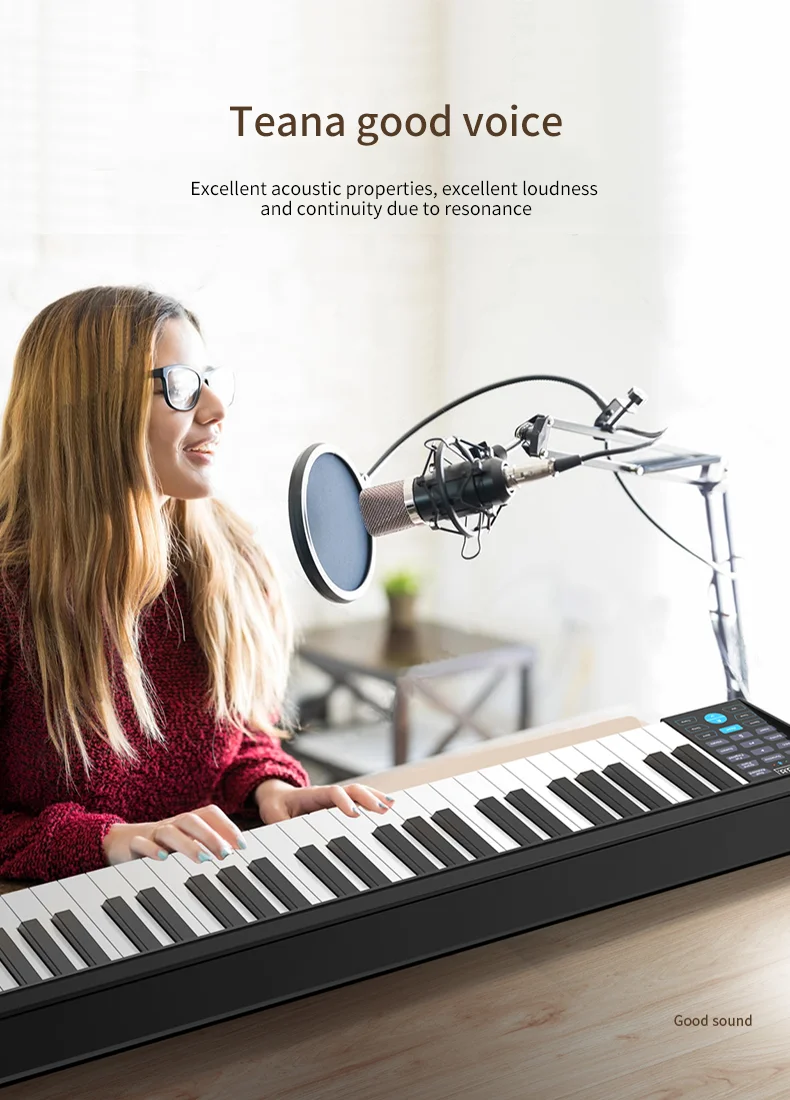 88 Key Keyboard Musical Instrument Electronic Piano Keyboard With