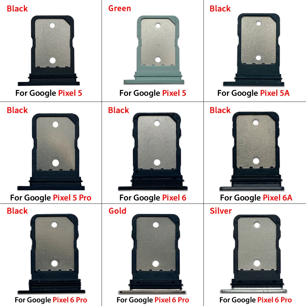 Google Pixel 6、6A、5A、5 Pro用 卸売携帯電話SIMカードホルダー 交換