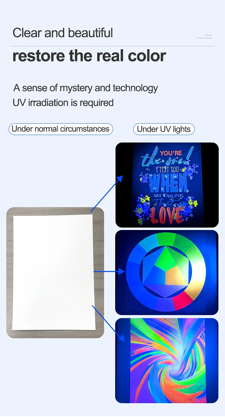 GOOSAM 100ml UV Invisible Ink for Epson Printers & Transparency