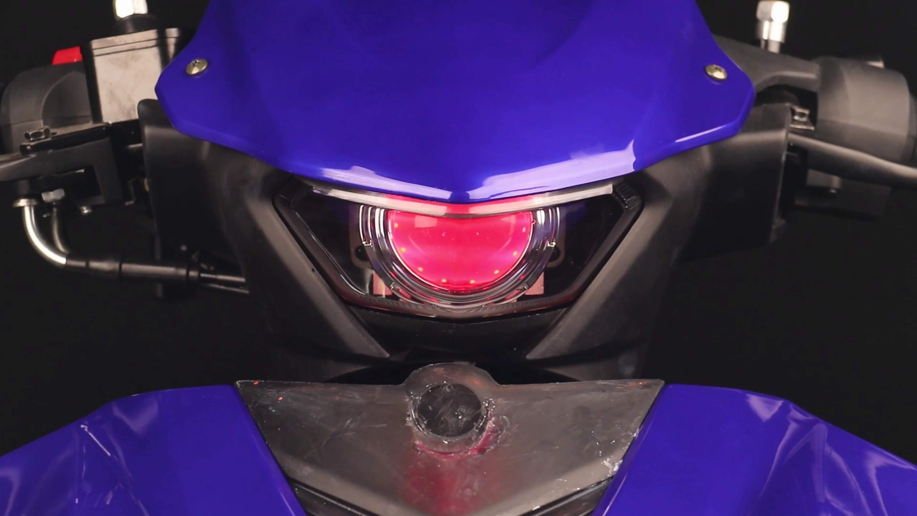 Highbrightness LED Skull Headlight for Yamaha Exciter 155