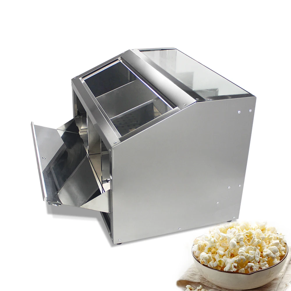 Temperature Ranges 30C to 110C Cinemas Nacho Cheese Popcorn Display Warmer Popcorn Warming Showcase Machine