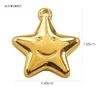 Faccia di stella-oro