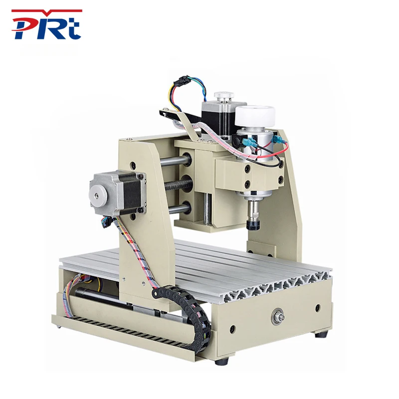 PRTCNC 3020 CNC Engraving Machine 3 Axis Cutting Milling Engraving Mini CNC Router for Wood Acrylic Plastic PVC PE