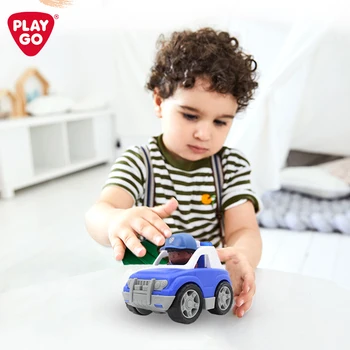 Playgo on the GO Mini Police Car Toy Portable Baby Toy