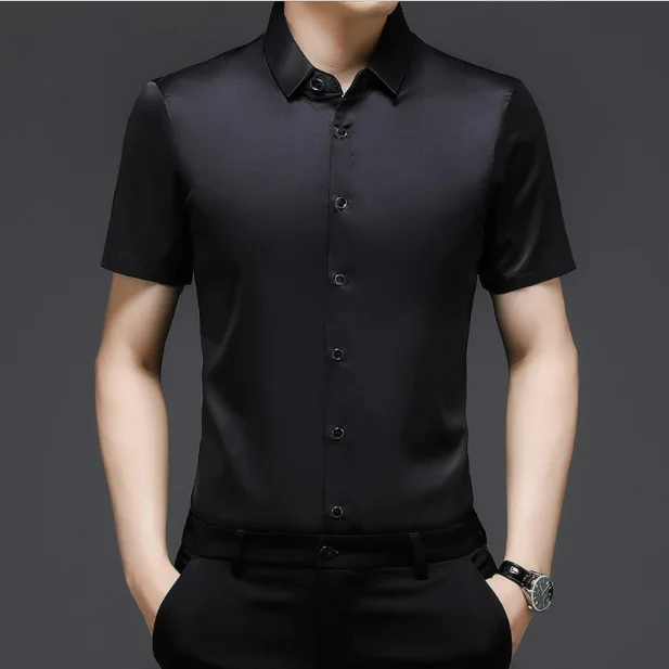 Camisa De Manga Corta A La Moda Para Hombre,Ropa Fina Sólida De  Verano,Camisa De Estilo Ejecutivo Coreano,Ajustada,Nueva - Buy Snoopy T  Camisas,3d T Camisa,T Camisa De Los Hombres Product on Alibaba.com