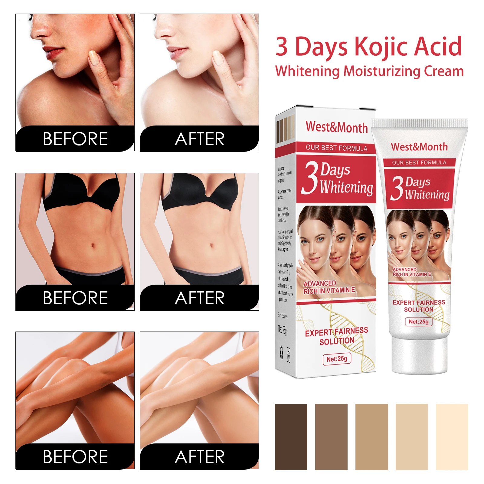 Allwin PRO INC - Kojic Acid Face Cream Anti Aging Wrinkle