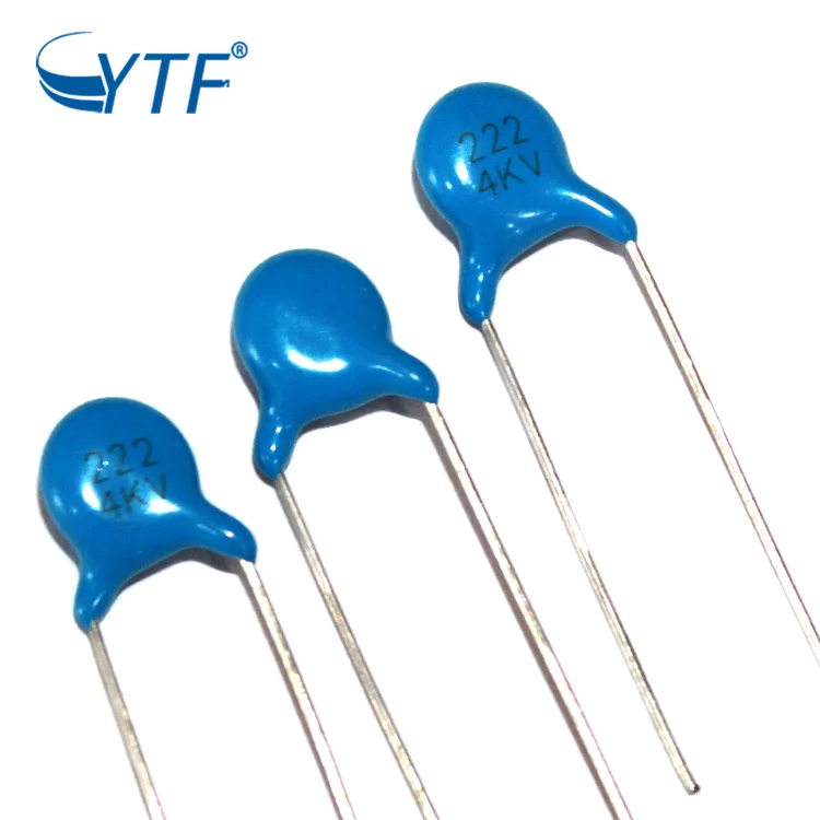 General Type Axial Leads Monolithic Ceramic Capacitor 222 4KV With Low Cost