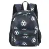 Borsa piccola D14, modello football, bianco e nero.