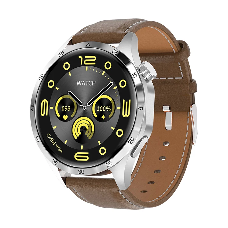 Pro Plus Round Screen SmartWatch with NFC Fitness Tracking Sport Smart Watch for Men Women