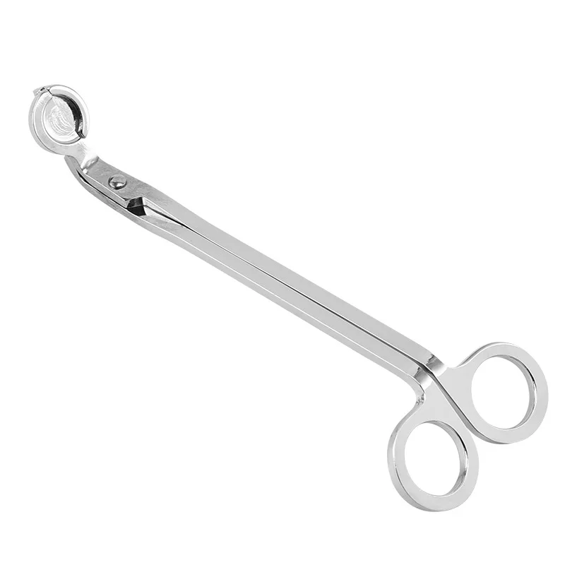 Инструмент для изготовления свечей с гравировкой логотипа на заказ, серебристые, золотистые свечи из нержавеющей стали, ножницы, фитиль, триммер, резак