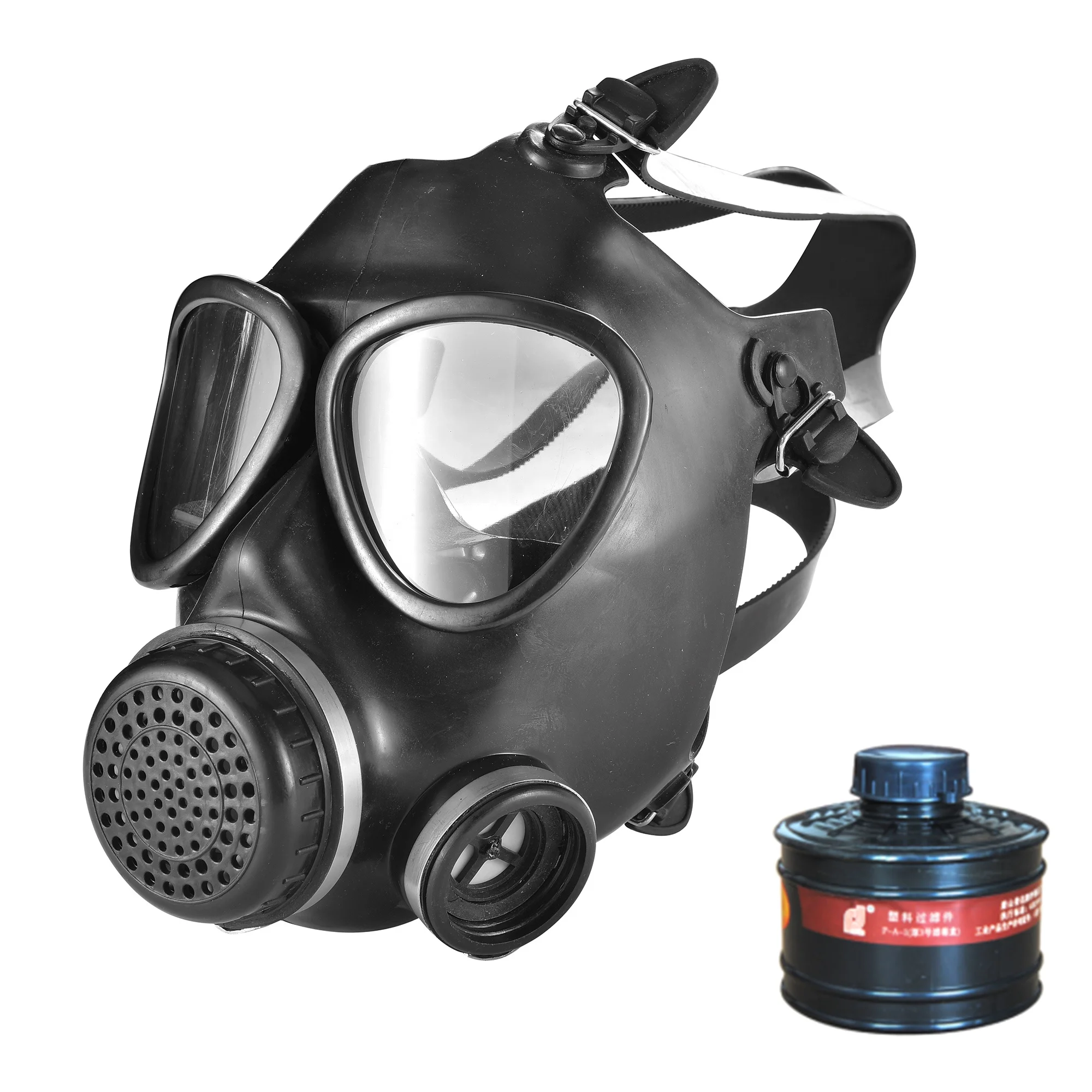 Reuse Large View Full Face Gas Respirator Chemical Gas Mask With CE Certificate Full Facepiece Reusable Respirator