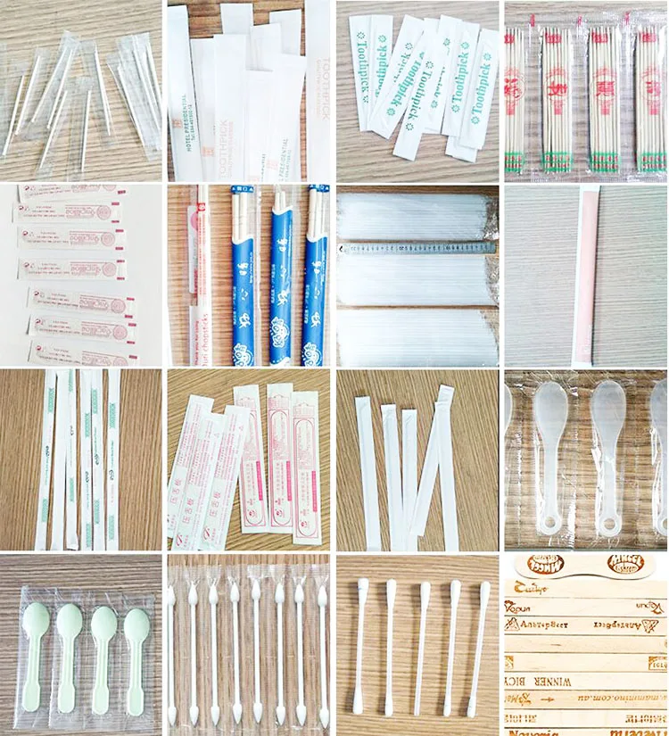 Автоматическая индивидуальная упаковочная машина для упаковки зубочисток