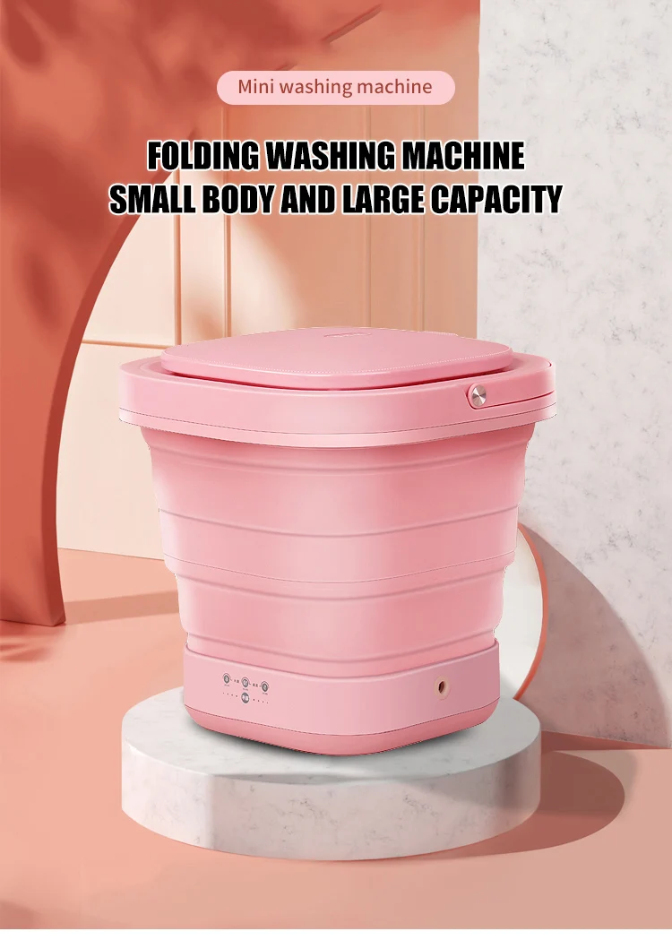 Factory Wholesale New Model Portable Foldable Mini Washing Machines