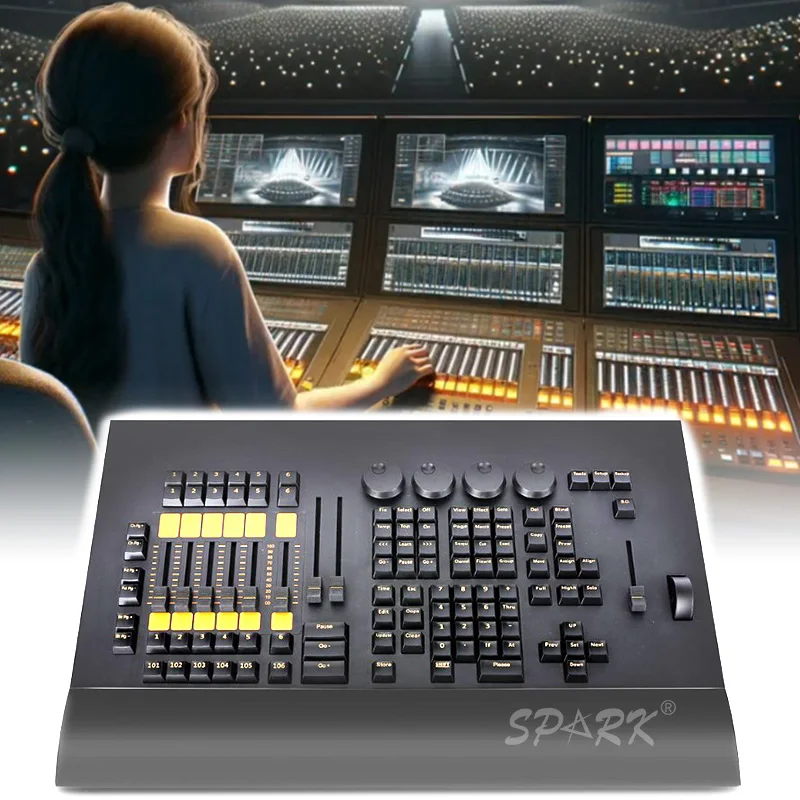 Professional DMX Console Controller Command Wing for Stage Lights Club Wedding