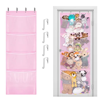 Manage Mess and Create a Fun Space for Kids Toy Organizers and Storage with Over The Door Hooks