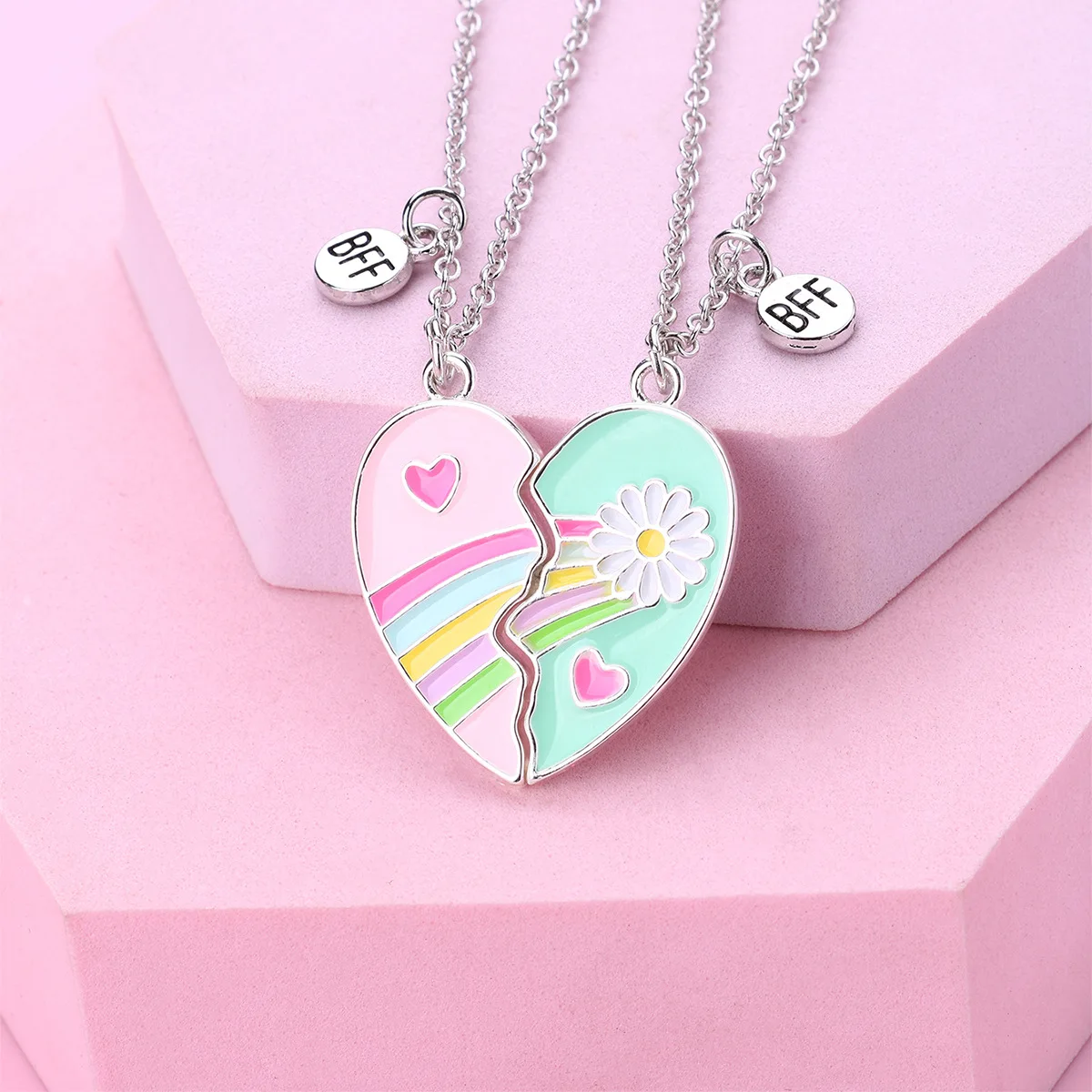 Stitch Necklace Bff Necklaces For Amazon Best Friend Necklaces