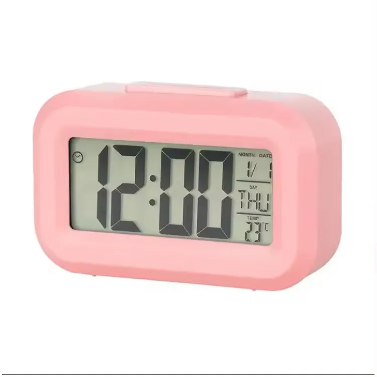 Skillful Manufacture with Mini Date Temperature Timer Office Bedroom Study Alarm Clocks Smart Table Night Light Clock