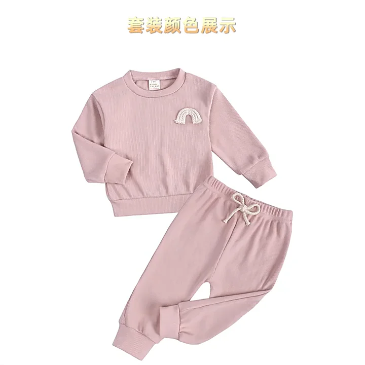 Joureker Baby Kleidung Set - Bären Print Hoodie & Hose Für Jungen & Mädchen
