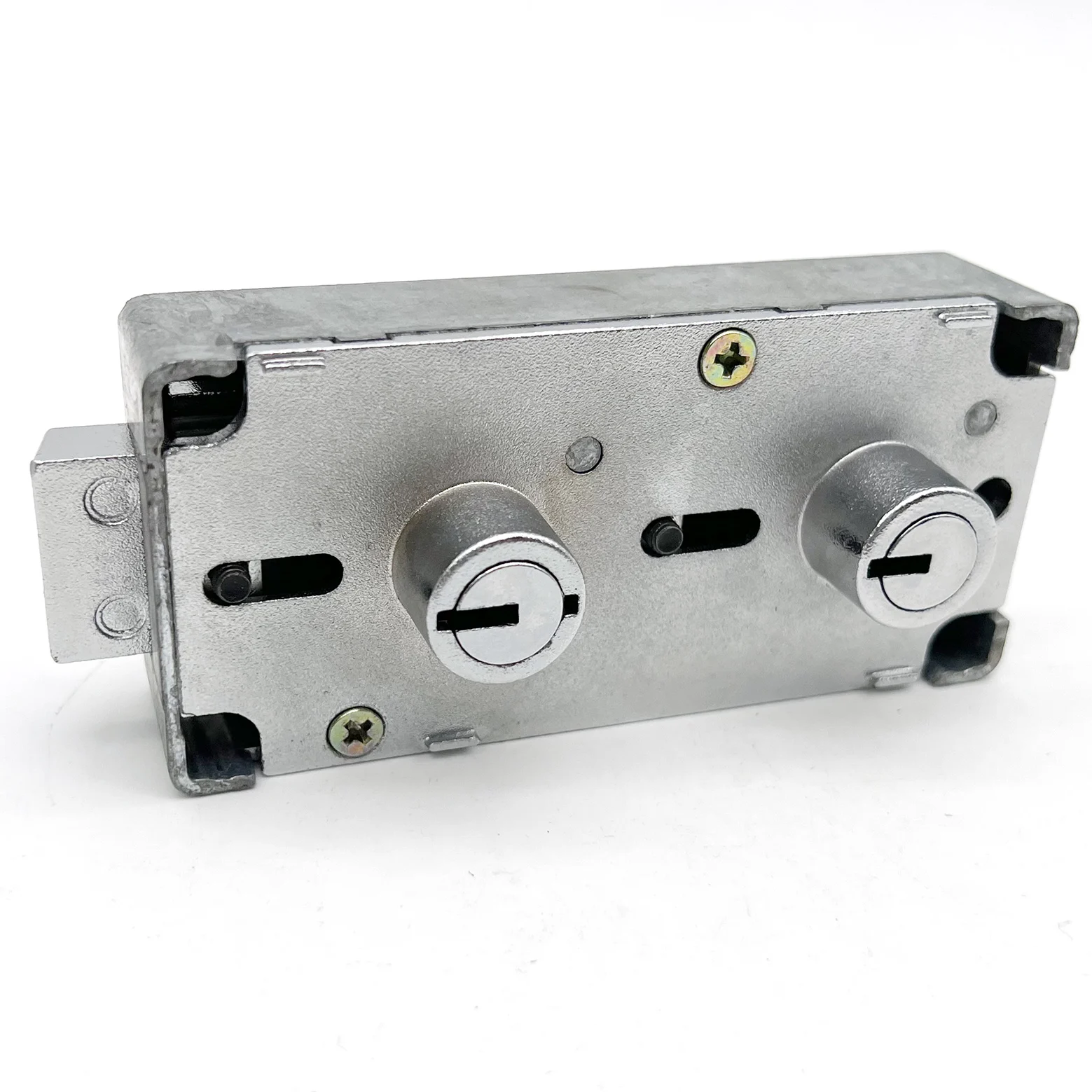 Dual Control Lock Key Two Nose Dual Key Safe Deposit Lock for Banks - Secure Safe Deposit Box ...
