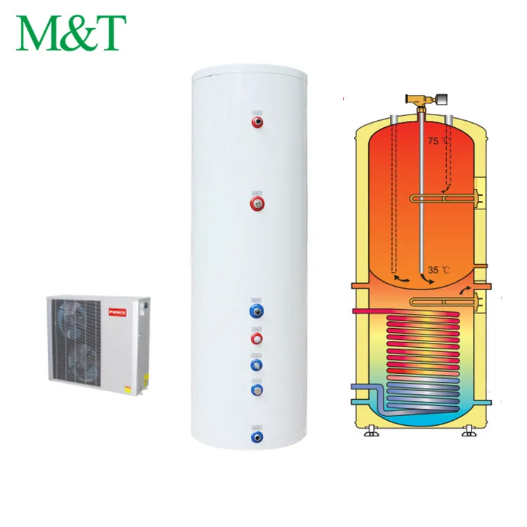 M&T Heat Pump Energy Star Air Conditioner Water Heater 1000 L