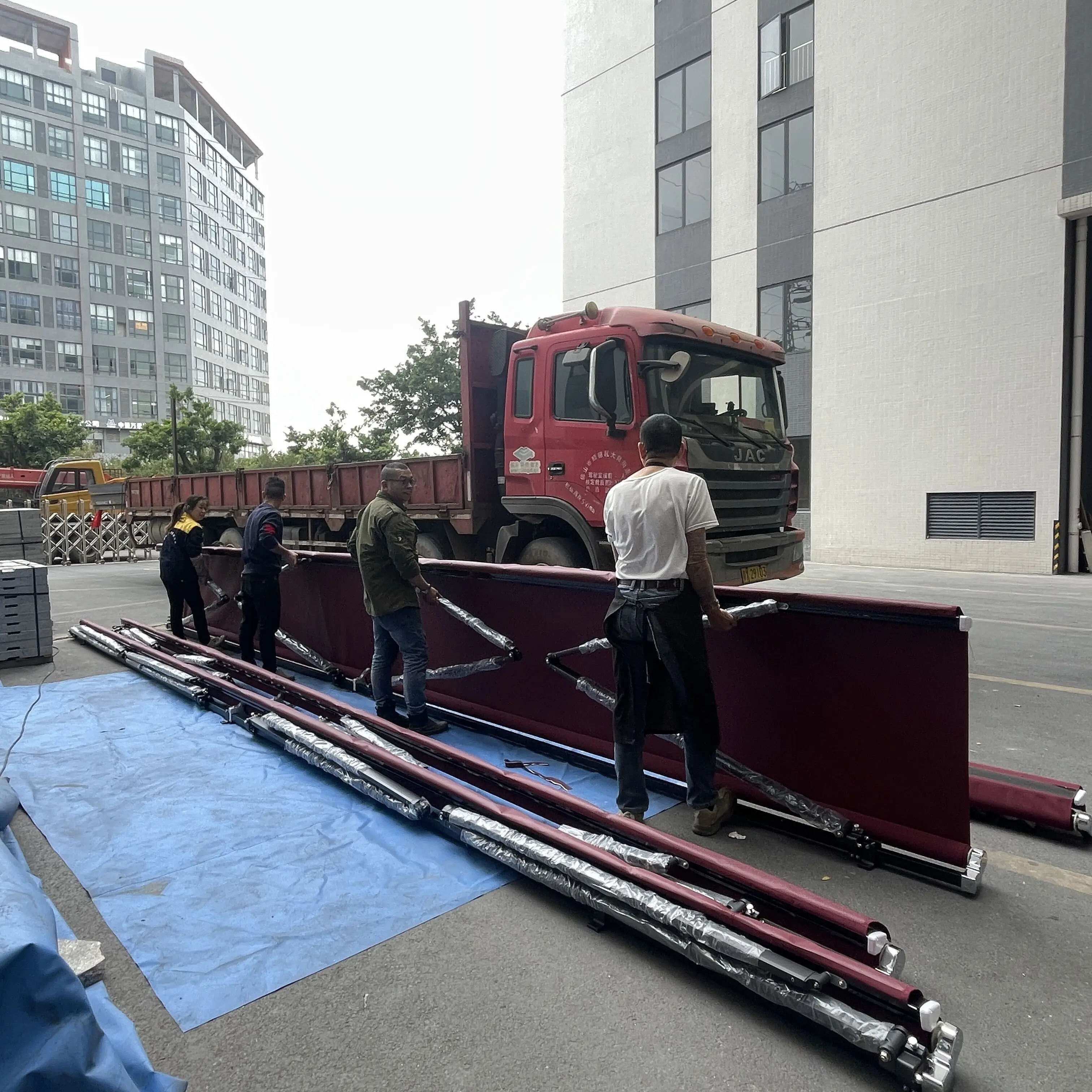Double Side Outdoor Sunshade Awning Various Kinds of Retractable Awning Parts Doomax Factory Direct Retractable Awning Arms Fold