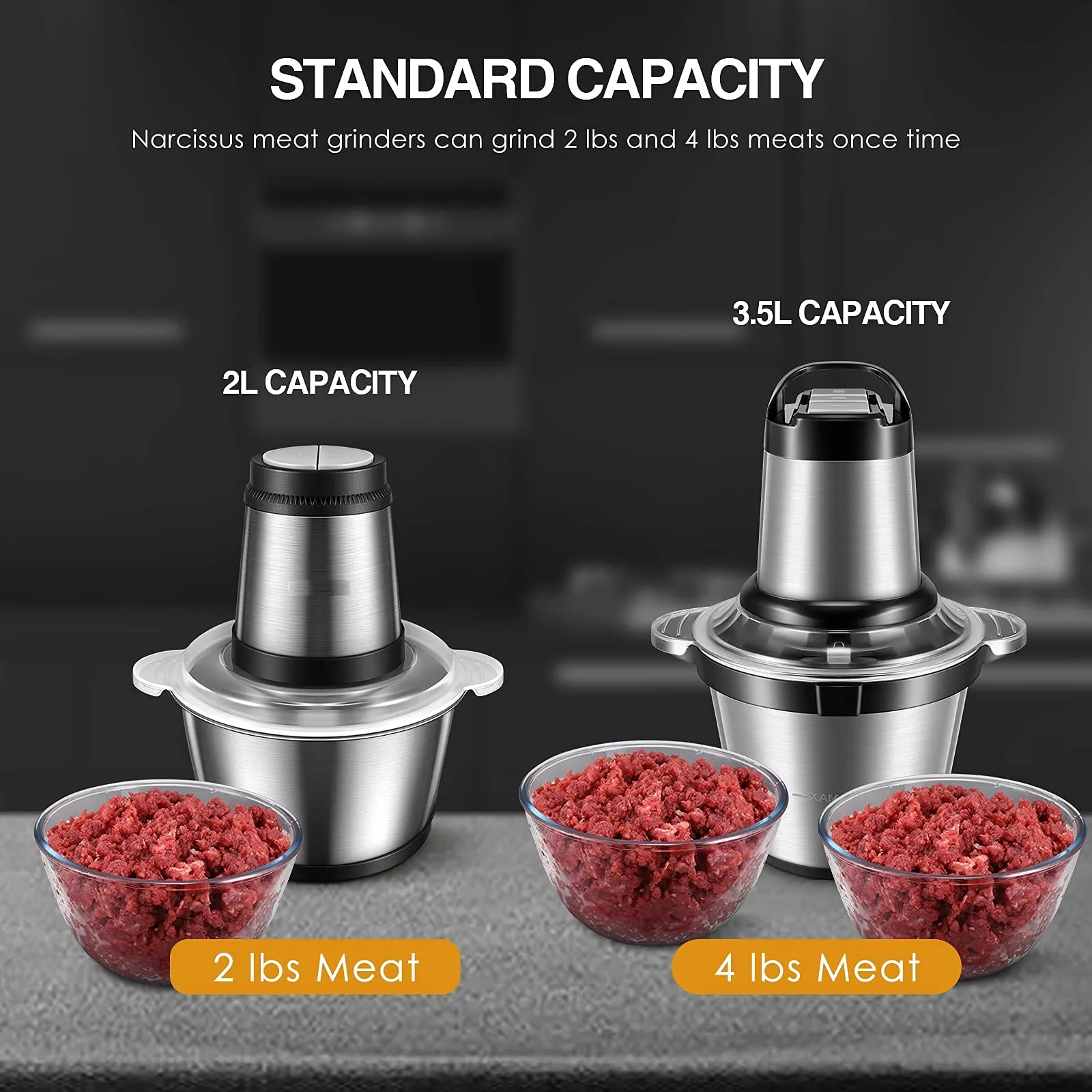 Buy Wholesale China Factory Electric Meat Grinder 2l Food