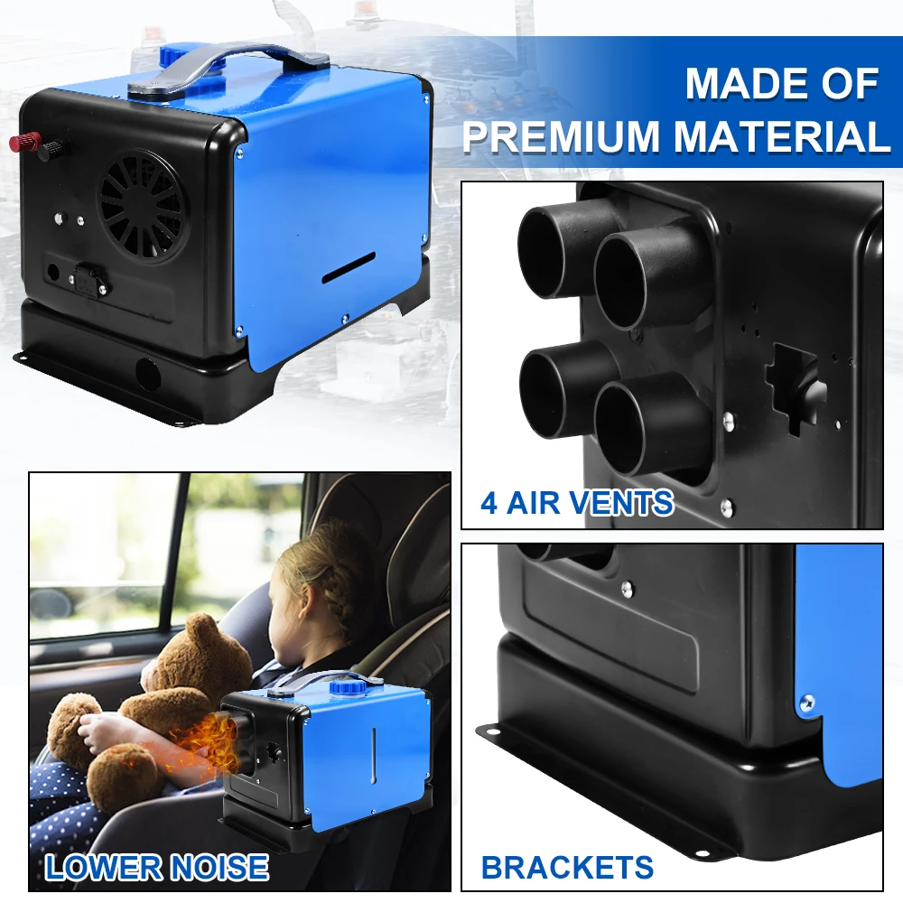 Caravan 12v Marine Heater 5kW Diesel Air Heater For Caravan