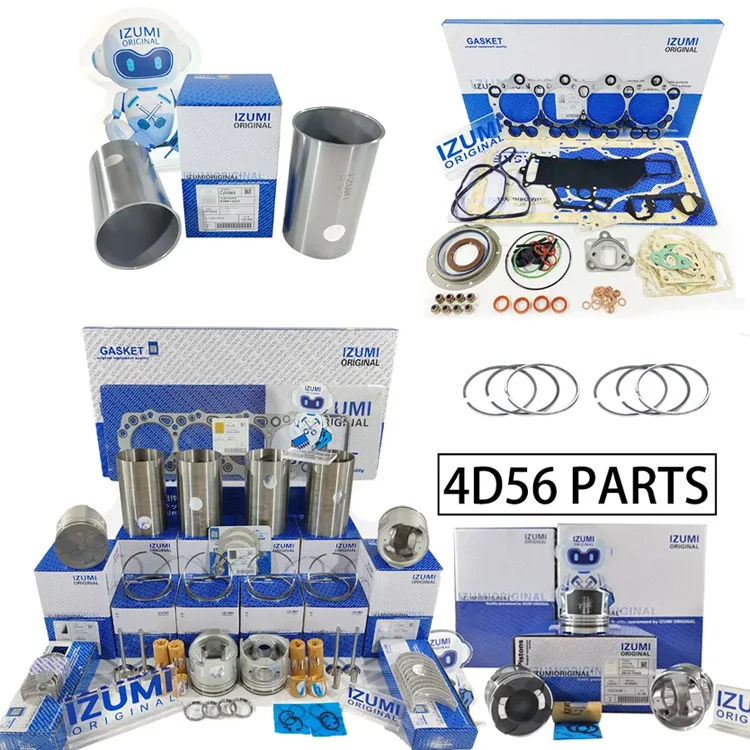 IZUMI ORIGINAL 4D56 4D56T Overhaul Rebuild Kit Diesel Engine Parts For MITSUBISHI