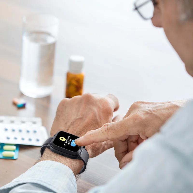 EV06 Medical Alert Watches with Fall Detection for Seniors