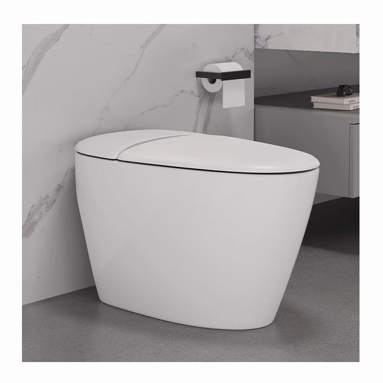 New Design Warm Heating Ceramic Automatic Flushing Bathroom WC Intelligent Toilet Bowl Ceramic Electric Smart Toilets