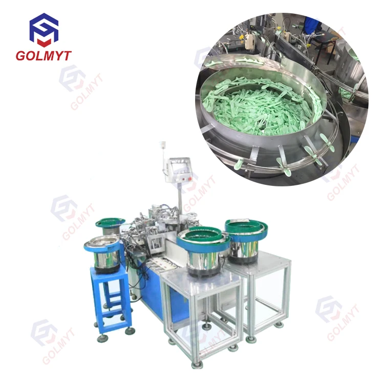 Fully Automatic Clothes Peg Clips Assembly Machine Clothespins Machine