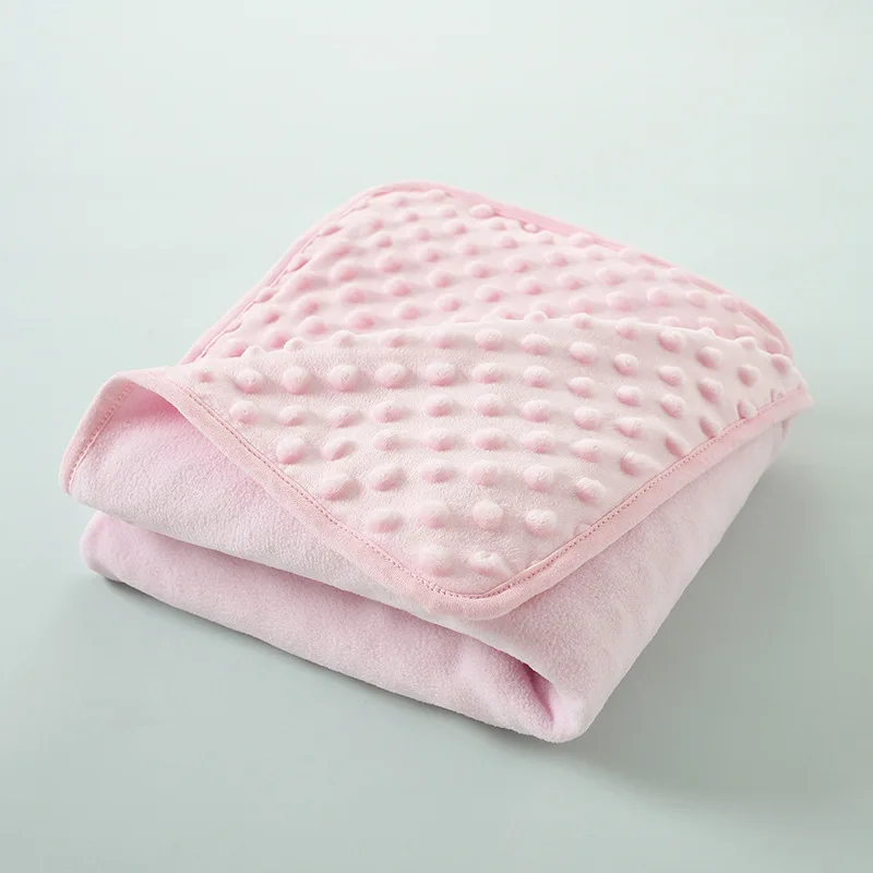 Cotton Waffle Weave Blanket Pefect For Baby Waffle Blanket With Fabric ...