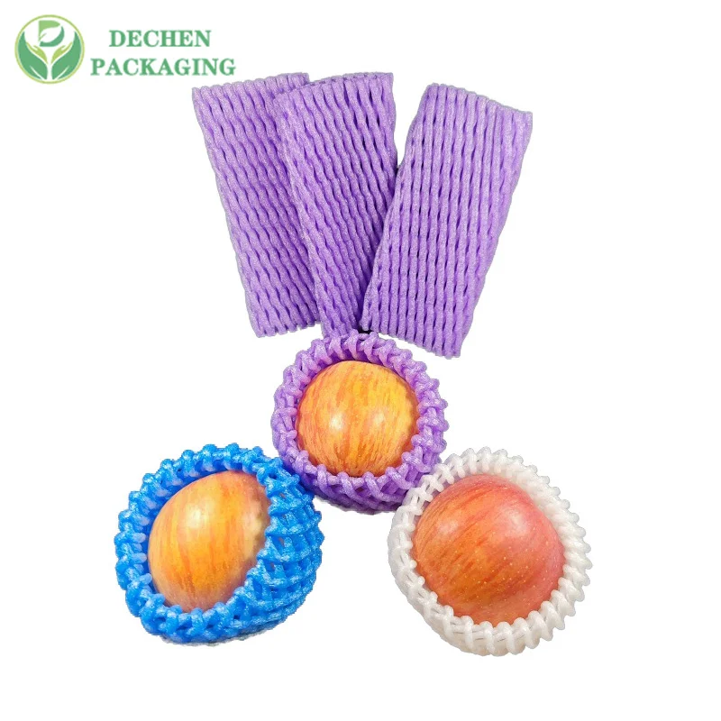 Mango Fruit Covers Plastic Netting White Vegetable Packaging