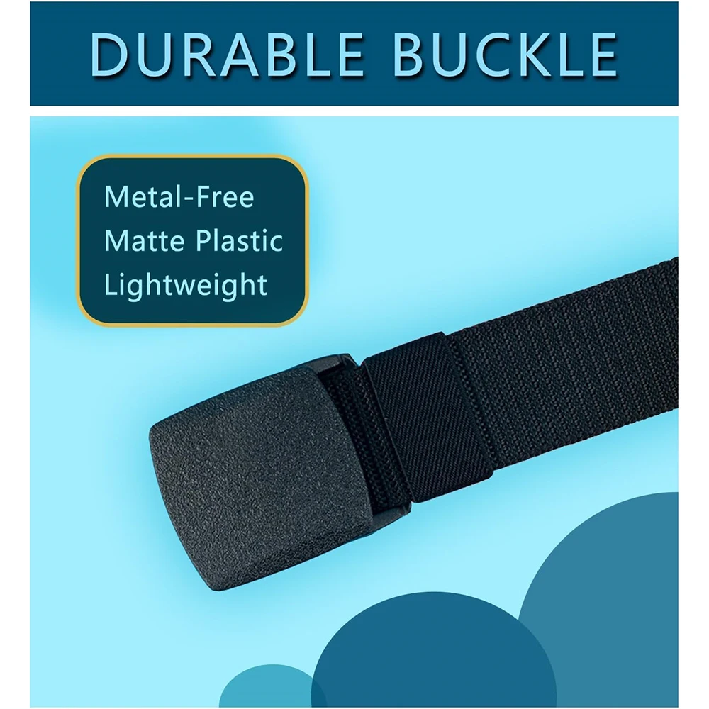 Hot Selling Adjustable Durable Training Nylon Belt High-quality Men Tactical Webbing Plastic Buckle Work Tactical Belt