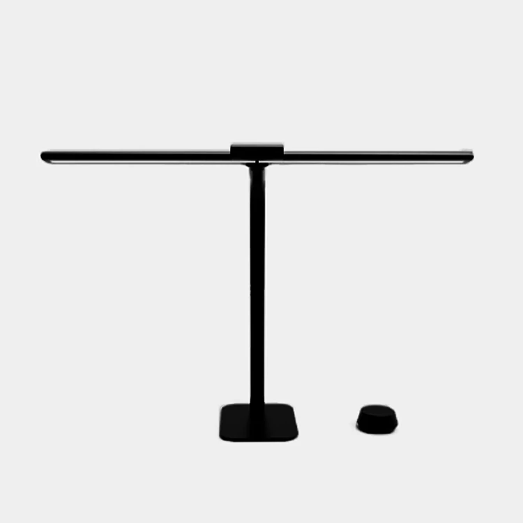 Ультраширокая Светодиодная настольная лампа с защитой глаз, двойной светильник с прищепкой для чтения, сенсорный минималистичный светильник для чтения, 23 Вт