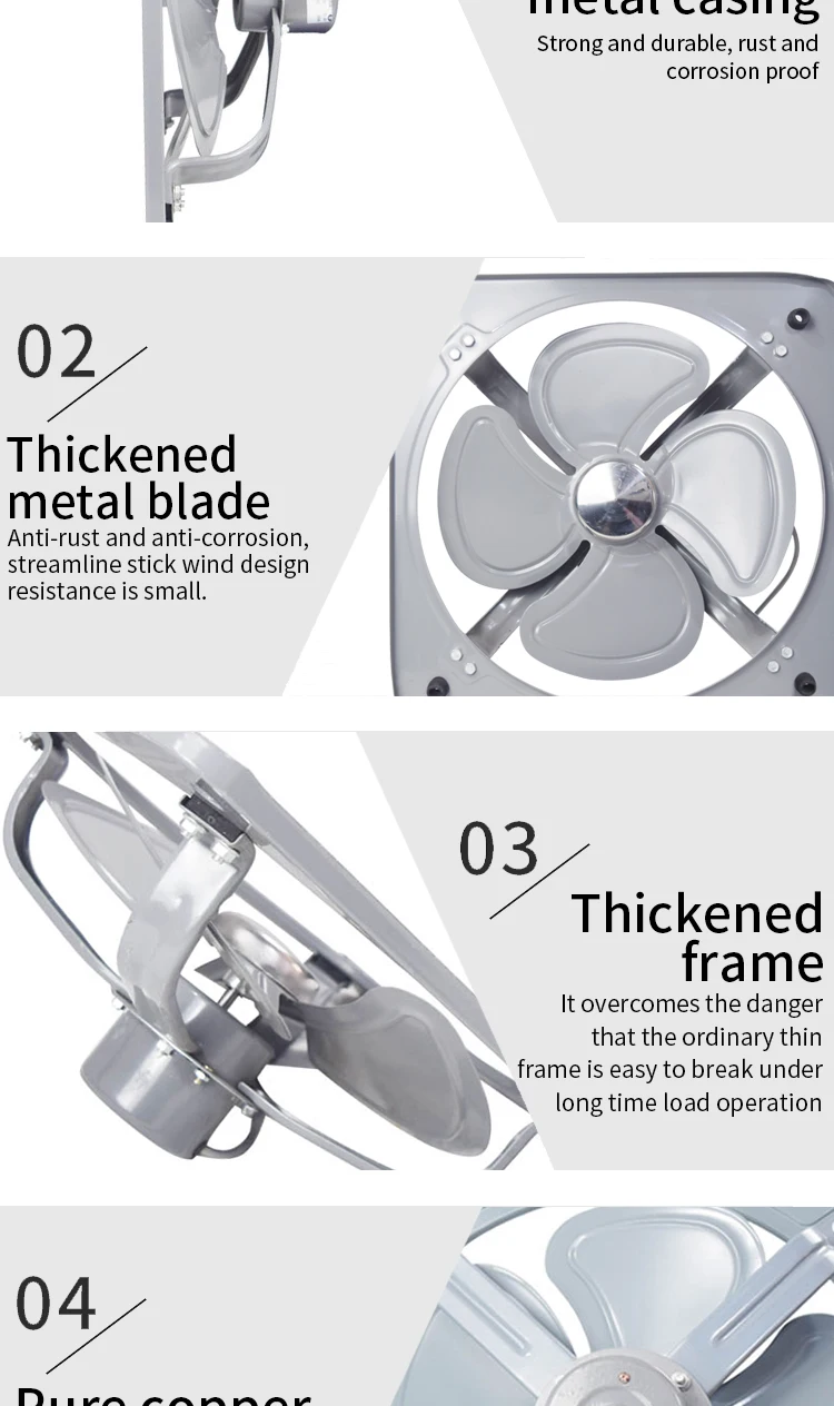 Mixed Flow Fan, FA-25P, 220V, Plastic - detail 6