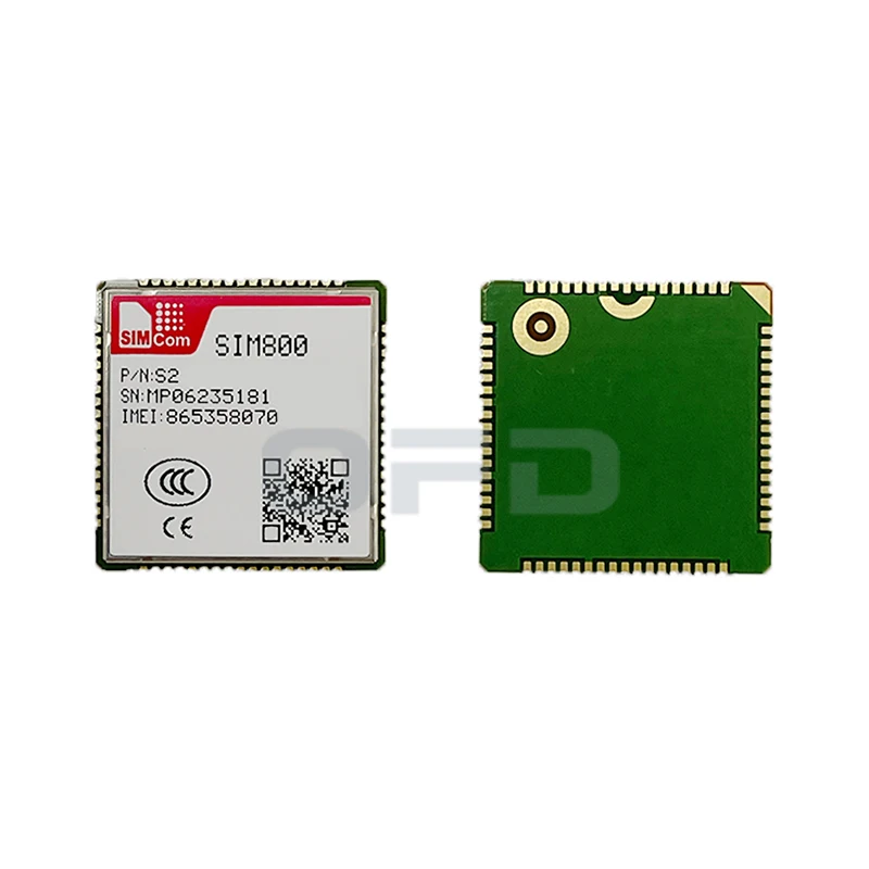 SIM800F GSM/GPRS模块SIMCom支持四频850/900/1800/1900MHz GSM/GPRS无线模块SIM800F ...