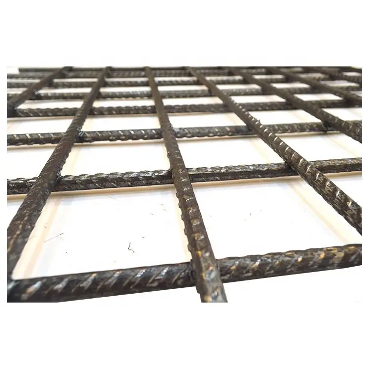 Reinforced Rebar Steel Matting Hot-Dipped Galvanized Welded Wire Mesh for Concrete Masonry Brick Wall Plain Weave Custom Cutting