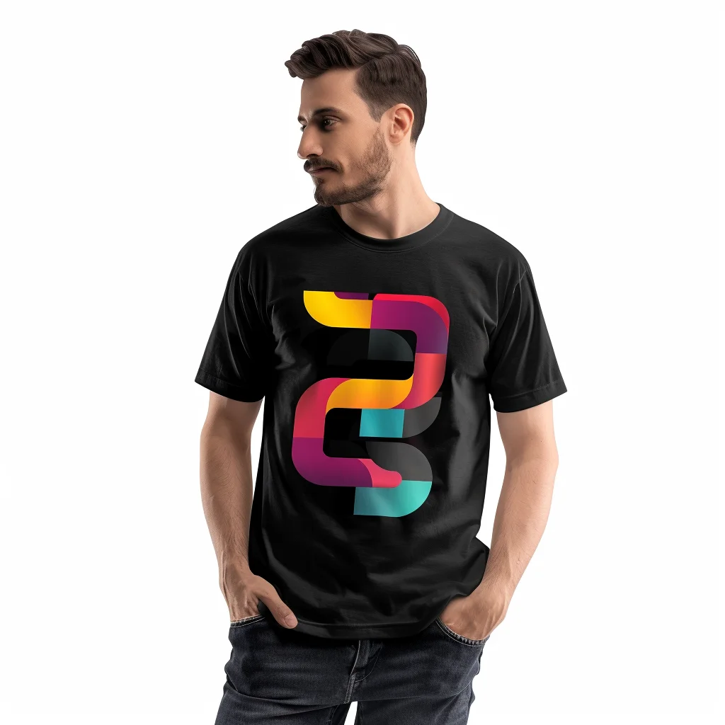 China Factory Premium Quality Custom Screen Print 96 Cotton 4 Elastane T Shirt